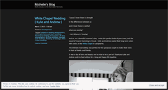 Desktop Screenshot of michellepragt.wordpress.com