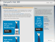 Tablet Screenshot of danyaelrose.wordpress.com