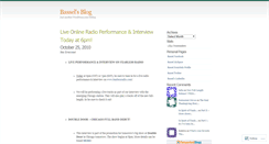 Desktop Screenshot of basselbassel.wordpress.com