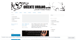 Desktop Screenshot of orienteurbano.wordpress.com