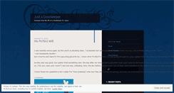 Desktop Screenshot of justadoorkeeper.wordpress.com