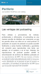 Mobile Screenshot of periferio.wordpress.com