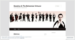 Desktop Screenshot of bohemianvirtuosi.wordpress.com