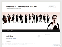 Tablet Screenshot of bohemianvirtuosi.wordpress.com