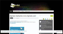 Desktop Screenshot of mpiratz.wordpress.com
