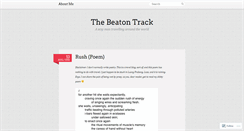 Desktop Screenshot of beatontrack.wordpress.com