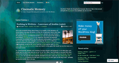 Desktop Screenshot of cinematicmemory.wordpress.com