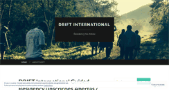 Desktop Screenshot of driftprojectinternational.wordpress.com