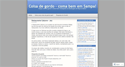 Desktop Screenshot of coisadegordo.wordpress.com