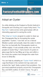 Mobile Screenshot of fantasyfootballdisputes.wordpress.com