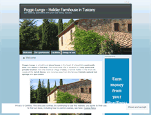 Tablet Screenshot of poggiolungo.wordpress.com