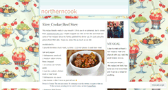 Desktop Screenshot of northerncook.wordpress.com