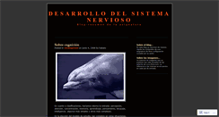 Desktop Screenshot of desarrollodelsistemanervioso.wordpress.com