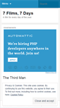Mobile Screenshot of 7films.wordpress.com