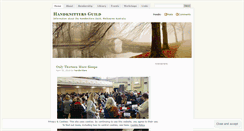 Desktop Screenshot of handknittersguild.wordpress.com