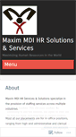 Mobile Screenshot of maximmdi.wordpress.com