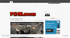 Desktop Screenshot of pixeldroidgames.wordpress.com