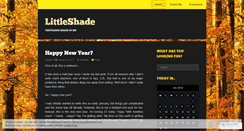 Desktop Screenshot of littleshade.wordpress.com