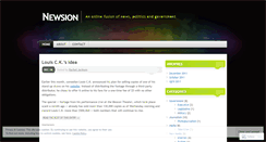 Desktop Screenshot of newsion.wordpress.com