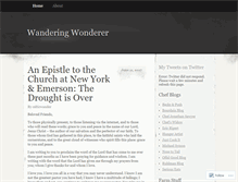 Tablet Screenshot of celticwander.wordpress.com