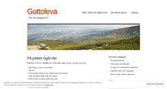 Desktop Screenshot of gottoleva.wordpress.com