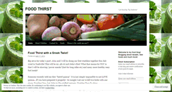 Desktop Screenshot of foodthirst.wordpress.com