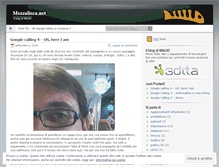 Tablet Screenshot of mezzalisca.wordpress.com