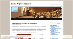 Desktop Screenshot of disenodepresentaciones.wordpress.com