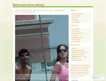 Tablet Screenshot of bollywoodactressgallery.wordpress.com