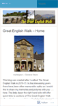 Mobile Screenshot of greatenglishwalk.wordpress.com