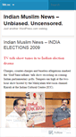 Mobile Screenshot of indianmuslimnews.wordpress.com