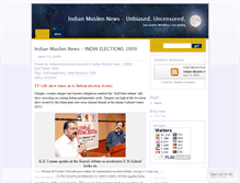 Tablet Screenshot of indianmuslimnews.wordpress.com