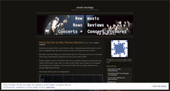 Desktop Screenshot of musicalyssa.wordpress.com