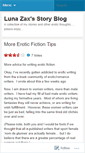 Mobile Screenshot of lunazax.wordpress.com
