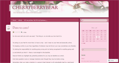 Desktop Screenshot of cherryberrybear.wordpress.com