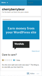 Mobile Screenshot of cherryberrybear.wordpress.com
