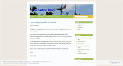 Desktop Screenshot of lowcarbondiary.wordpress.com