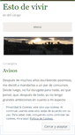 Mobile Screenshot of estodevivir.wordpress.com