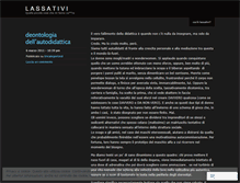 Tablet Screenshot of lassativi.wordpress.com