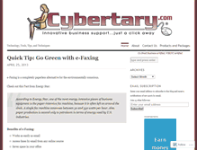 Tablet Screenshot of cybertaryroseville.wordpress.com