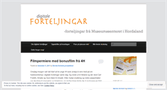 Desktop Screenshot of digitaltfortalt.wordpress.com