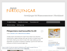 Tablet Screenshot of digitaltfortalt.wordpress.com