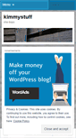 Mobile Screenshot of kimmystuff.wordpress.com