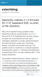 Mobile Screenshot of extechblog.wordpress.com