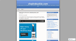 Desktop Screenshot of chadrobuckle.wordpress.com