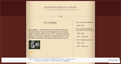Desktop Screenshot of domigradina.wordpress.com