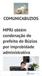 Mobile Screenshot of comunicabuzios.wordpress.com