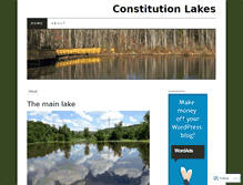 Tablet Screenshot of constitutionlakes.wordpress.com