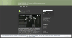 Desktop Screenshot of brel1927.wordpress.com