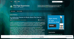 Desktop Screenshot of markwpage.wordpress.com